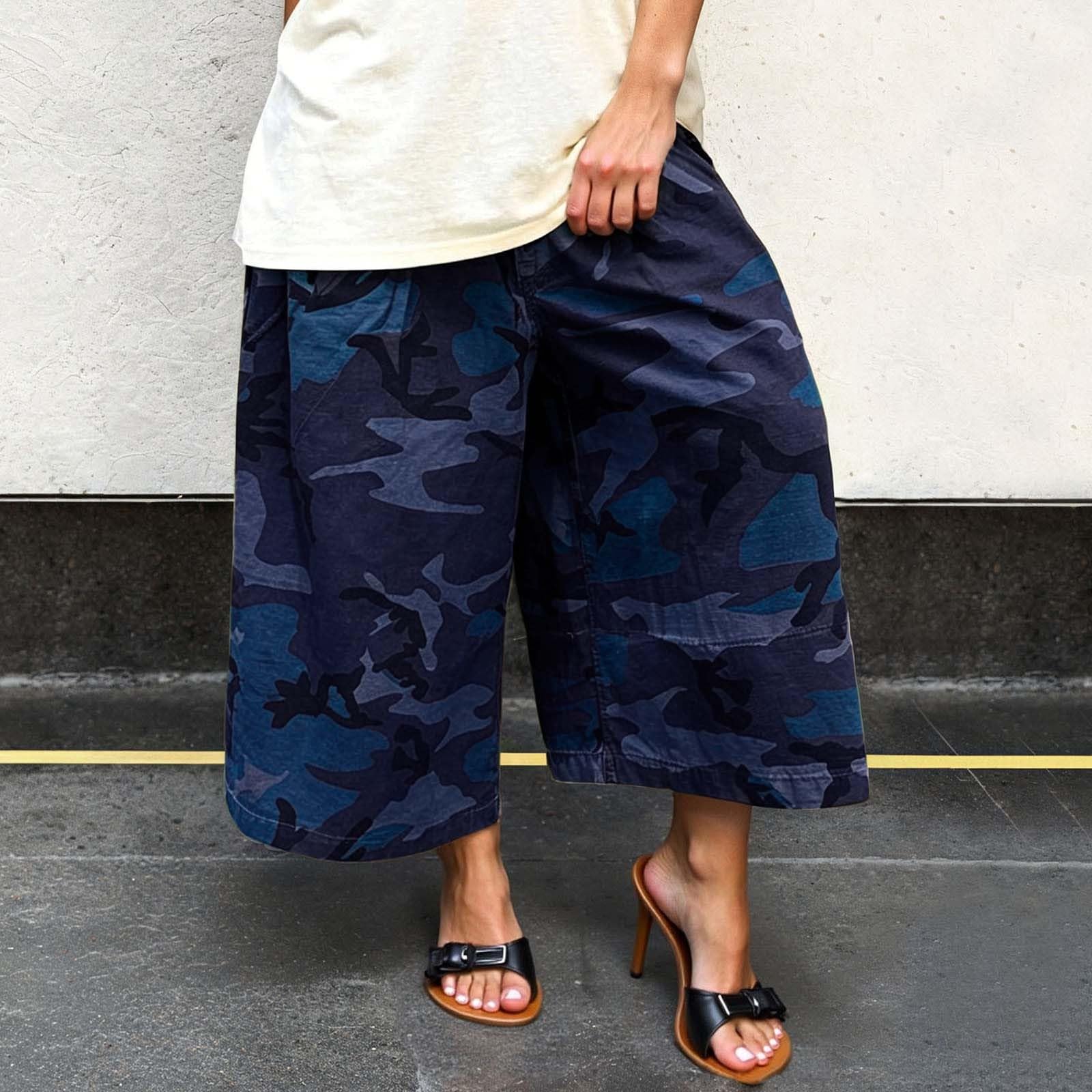 Pantalones Cargo Deportivos Mujer, Estilo Urbano, Holgados, Pierna Ancha, cómodos, Bolsillos, Calle