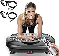 Vista 1 de Máquina de ejercicios con placa de vibración, plataforma de entrenamiento de cuerpo entero, drenaje linfático, máquina para pérdida de peso, fitness