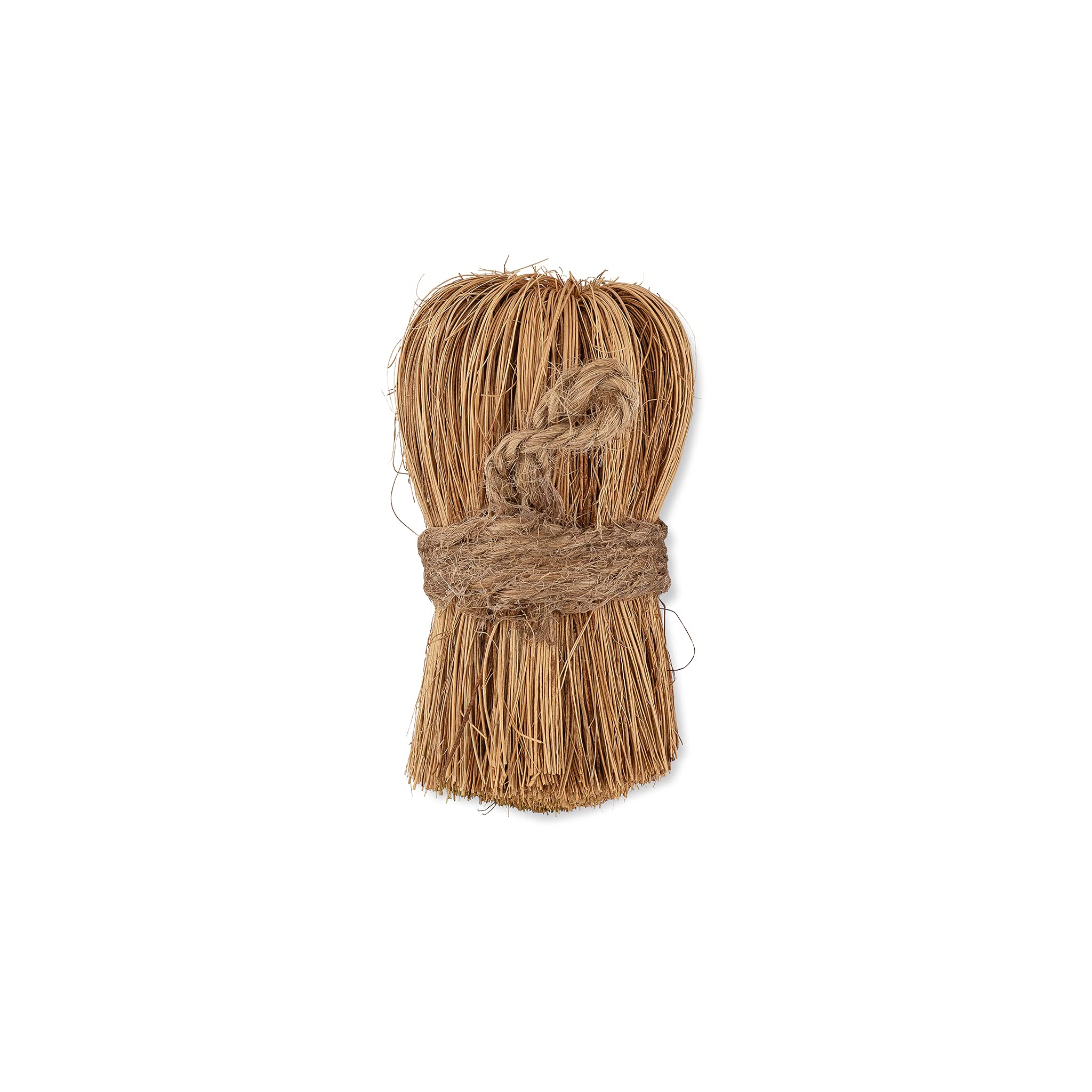 Full Circle Brown Zero Waste Veggie Brush – Produce Brush For Food, Fruit & Vegetables - 100% Plant Based Natural Bristle Vegetable Brush – Compostable & Biodegradable