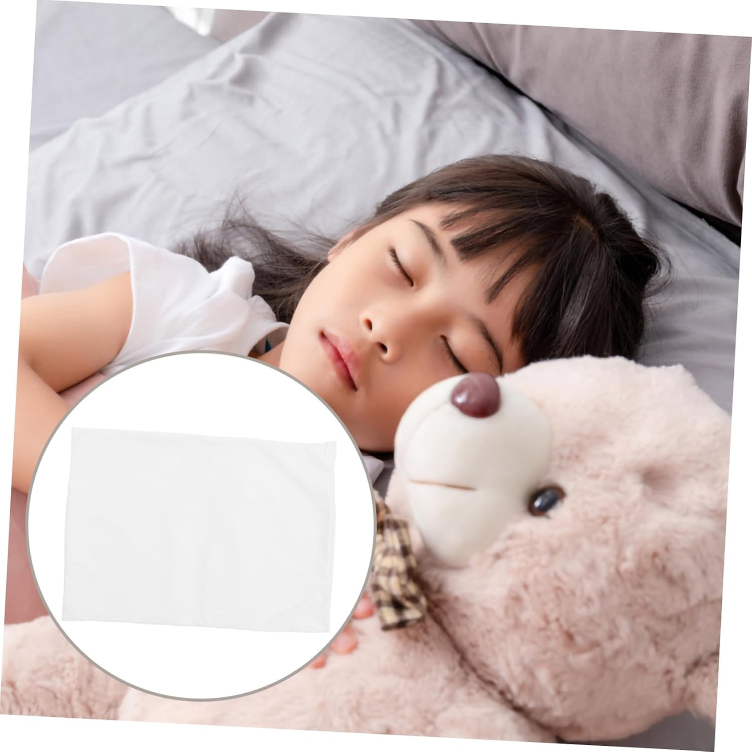 MERRYHAPY 2pcs Small Pillow Case for Boys and Girls Boy Girl Pillow Cover Envelope Closure Pillowcases