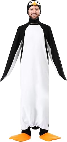 Disfraz de pingüino feliz para adultos para hombres y mujeres