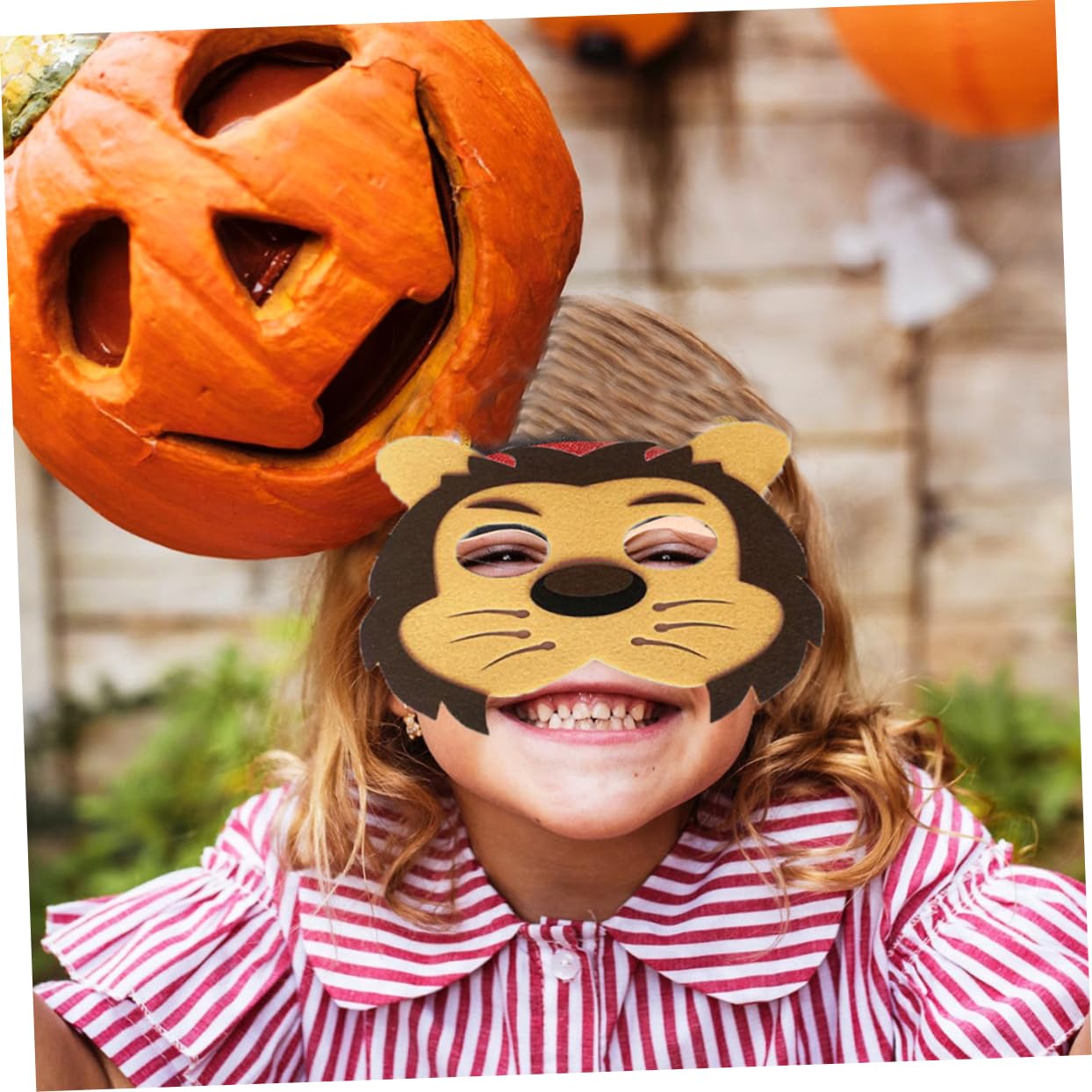 30pezzi Maschere Animali Per Halloween Da Feltro Per Cosplay e Feste Danza Comfort e Durabilità Assicurati
