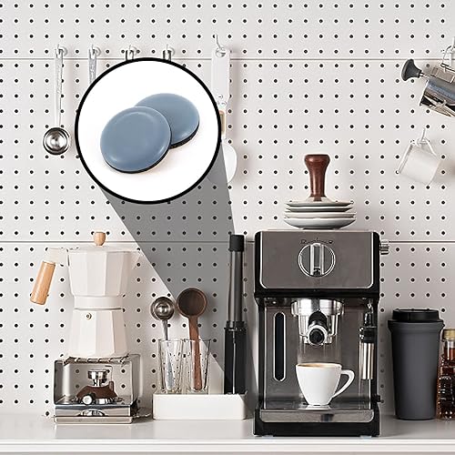 Miniatura 3 de LEMGU - Deslizadores para electrodomésticos de cocina, 12 unidades, autoadhesivos, para la mayoría de cafeteras, licuadoras, freidoras de aire,