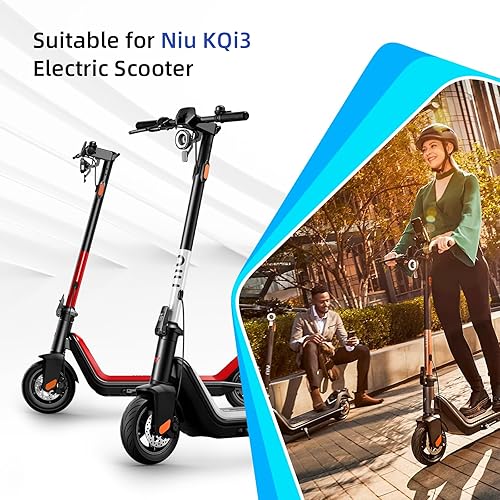 Miniatura 2 de ulip Neumático todoterreno de 9.5 x 2.50 pulgadas, neumático sin cámara de 9.5 pulgadas para Niu KQI3, accesorios de scooter eléctrico, rueda