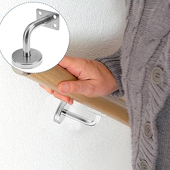 Amazon | NUOLUX 手すり 階段手すり ブラケット 手摺り 金具 15個 手摺