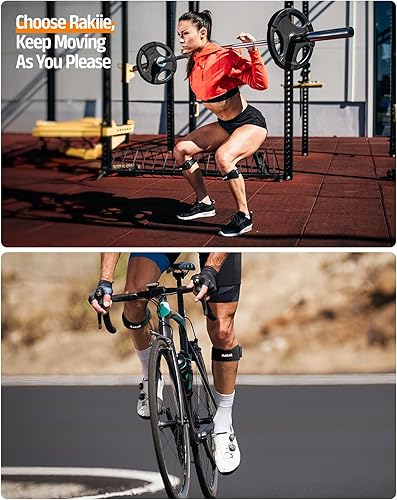 Miniatura 7 de Rodillera de silicona para compresión precisa, correa de soporte antideslizante para tendón de rótula, correa de rodilla para hombres y mujeres,