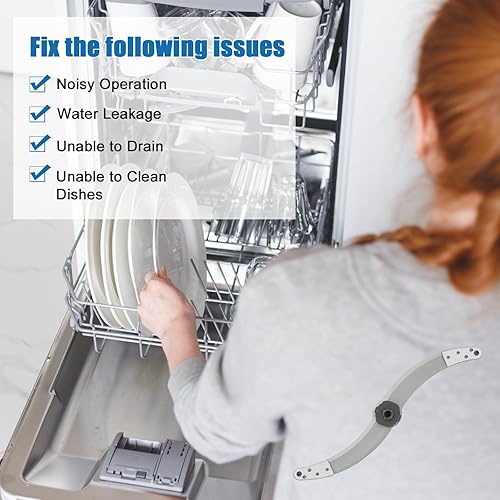 Miniatura 5 de Actualización WD22X27724 - Brazo de pulverización inferior para lavavajillas GE GDF510PSJ2SS GDF540HGD2BB GDT580SSF2SS GDP665SYN3FS XDT500PSP5SS