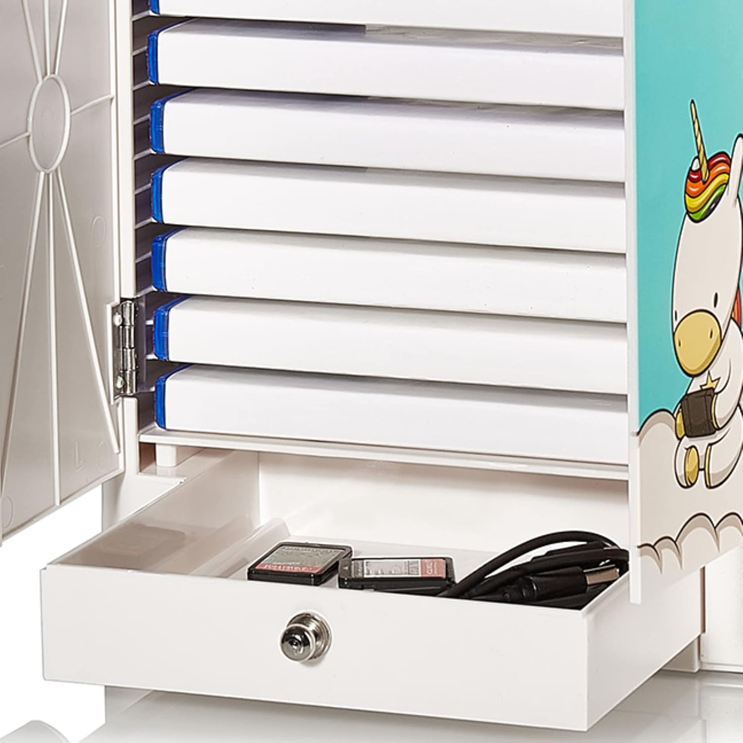 Numskull Eric The Unicorn Gaming Locker, Controller Holder, Headset Stand for PS5, Xbox Series X S, Nintendo Switch - Official Numskull Merchandise 4 71bAL hT4zL. AC SL1500