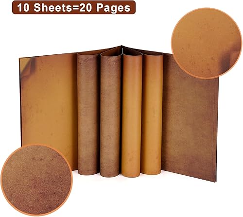 Miniatura 5 de Páginas interiores de 11,5 x 11,5 pulgadas para el libro de aventuras, páginas rellenas para álbum de fotos de álbum de recortes DIY, 10 hojas20