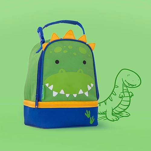 Miniatura 5 de Stephen Joseph Lunch Pal para niñas, unicornio rosa, soporte para comida