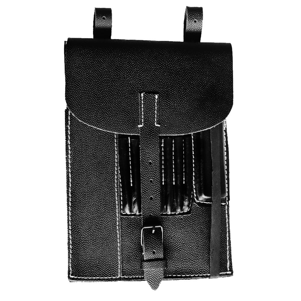 Amazon.co.jp: ドイツ M35 マップケース WW2 ブラック 牛革 ツール