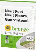 Vista 4 de Purina Litter Tidy Cat Breeze Pellets, 3.5 libras, 2 paquetes, edición limitada