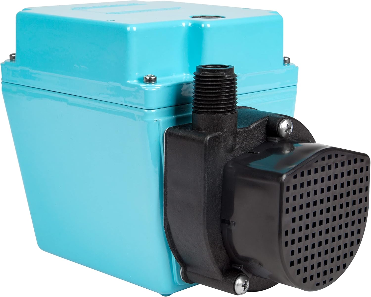 Little Giant 3E-34N 115-Volt, 1/15 HP, 670 GPH Dual Purpose In-Line or Small Submersible, Oil-Filled Pump, 10-Ft. Cord, Blue, 503603