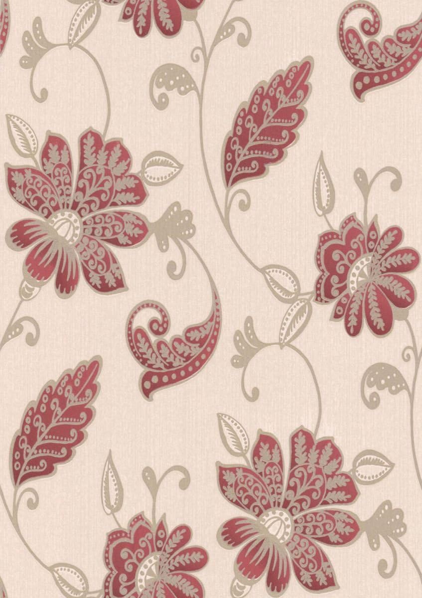 Boutique Juliet Red Wallpaper
