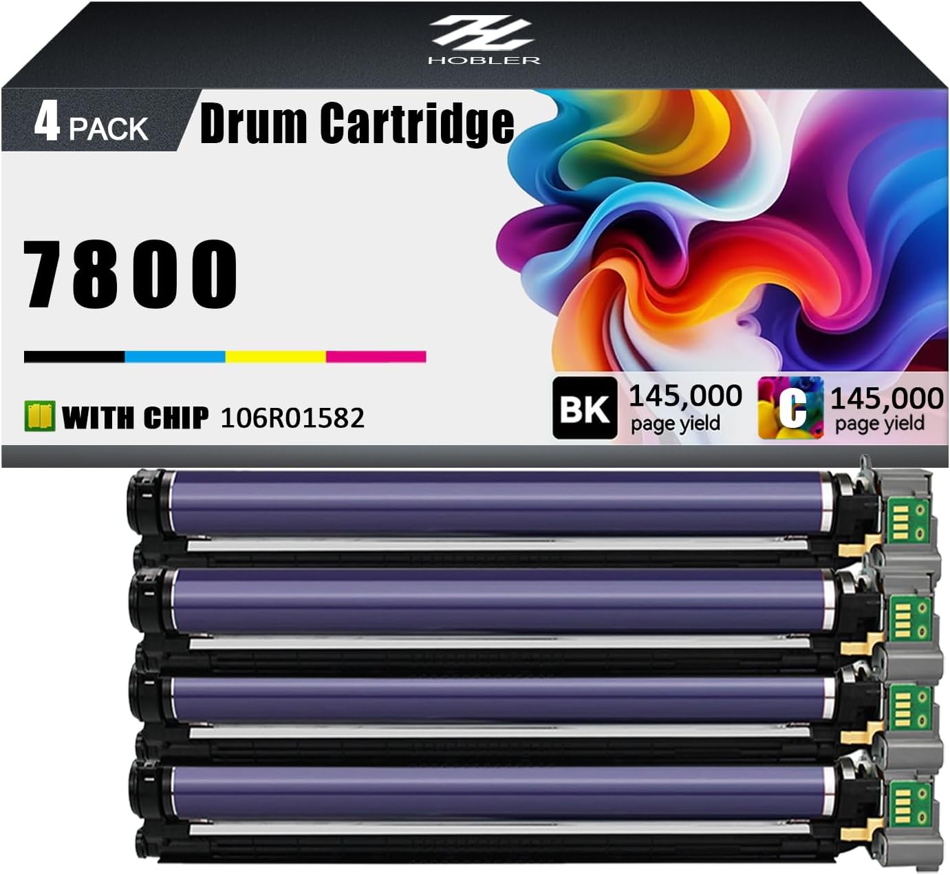 106R01582 Drum Cartridge Compatible for Xerox 106R01582 Imaging Drum Unit Work for Xerox Phaser 7800 7800DN 7800DX 7800GX Printers