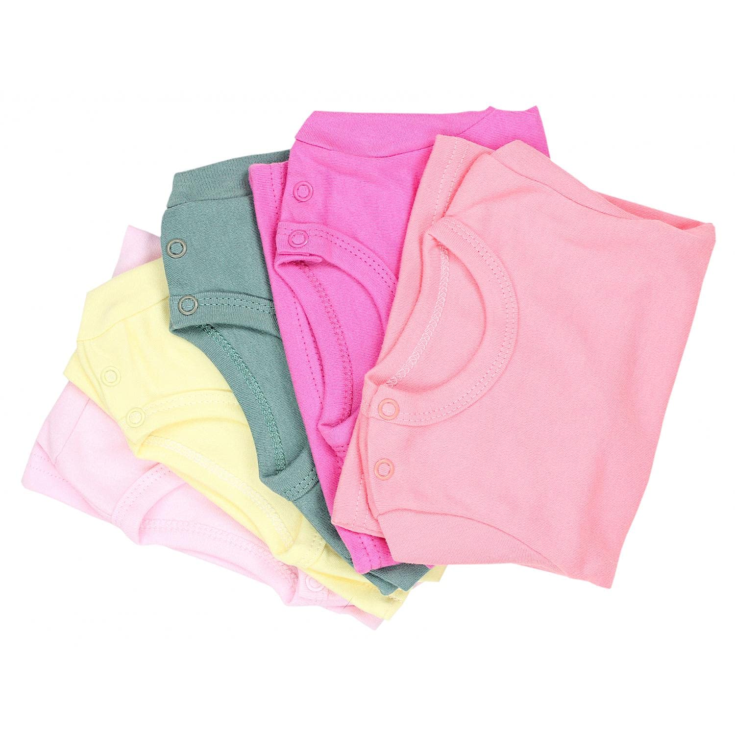 TupTam Baby Mädchen Langarmshirt Sterne 5er Pack