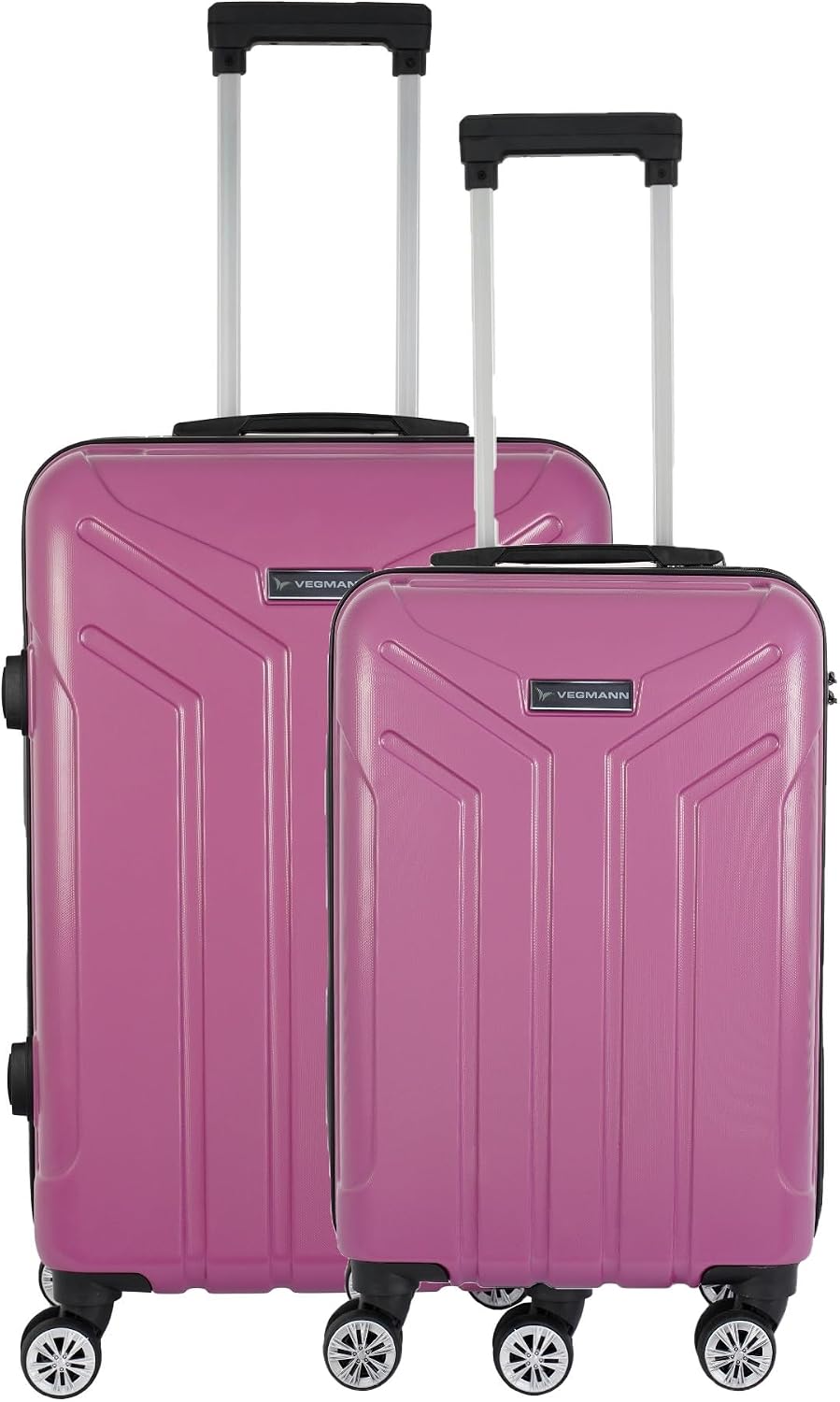 Vegmann Vela 2-Piece Suitcase Set Medium Size, Cabin Size