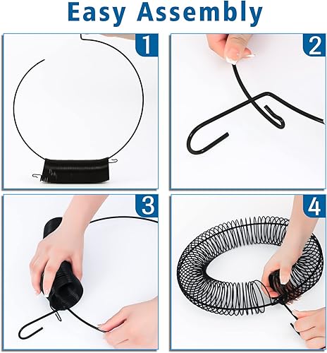 Miniatura 4 de Gtongoko Paquete de 2 comederos para pájaros con corona de maní, óxido e impermeable, de acero sólido, duradero, con gancho para colgar, para