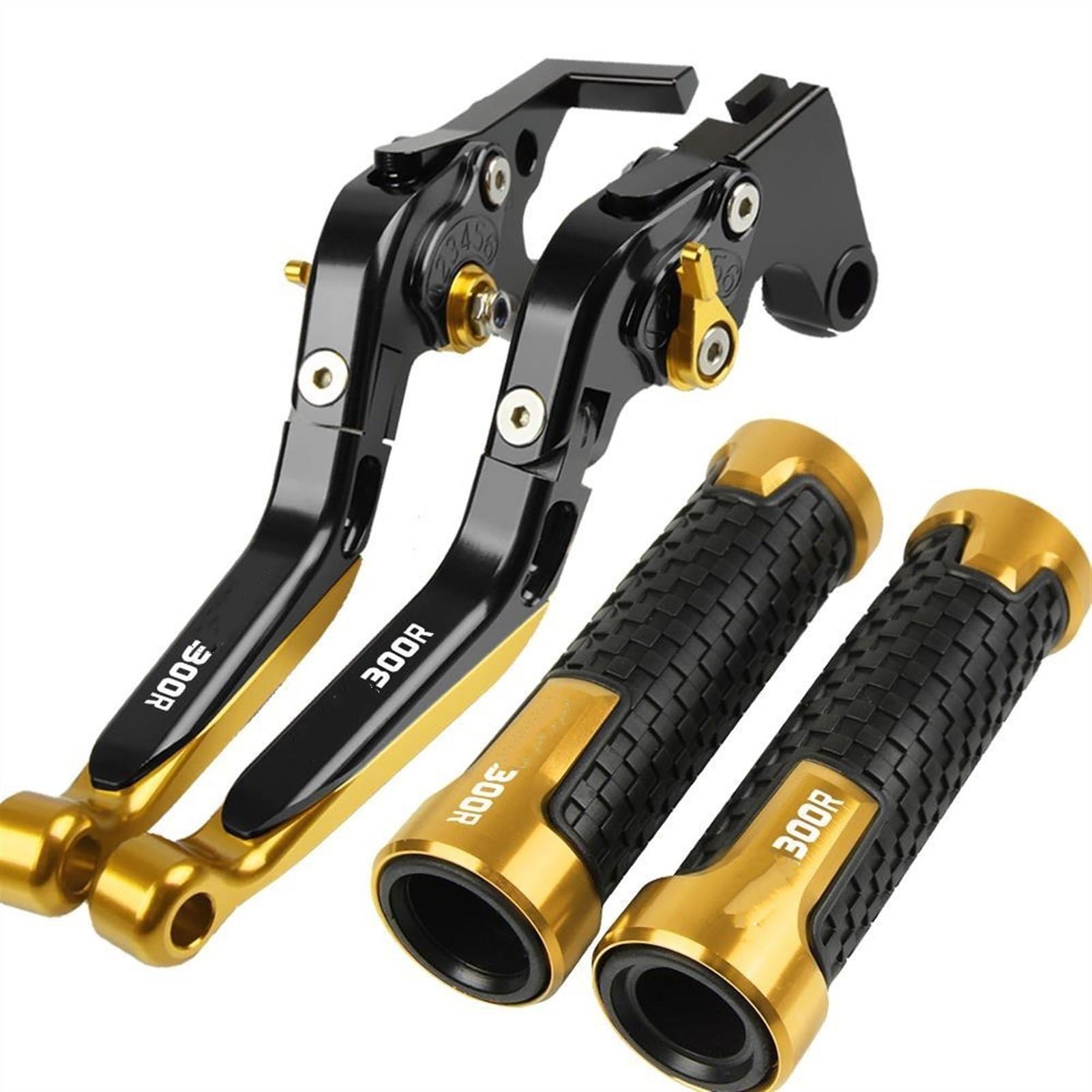 Palancas de embrague freno de motocicleta y empuñadura manillar para Honda CB300R