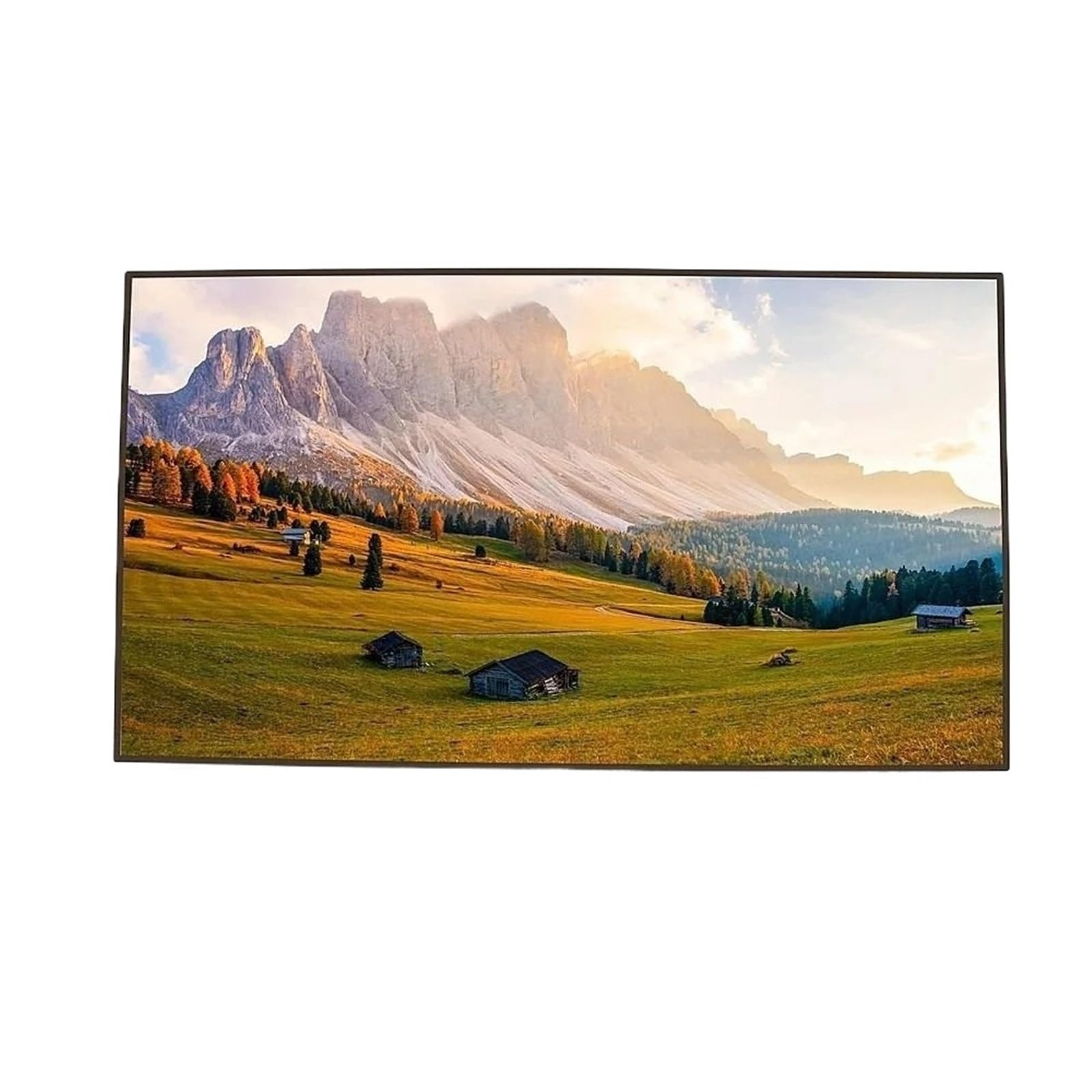 Schermi di proiezione Schermo Telaio in Lega di Alluminio da 1 cm Super Slim Bordo Stretto per Schermo per proiettore ALR da 60-180 Pollici Adatto per Home Theater Smart Home (60 Pollici)