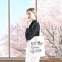 Vista 2 de GJTIM Regalo de cumpleaños de Gram Best Gram Ever Gift Quote Maquillaje Cremallera Bolsa Bolsa Abuela Cosméticos Bolsa, Bolso Best Gram Ever, Moderno