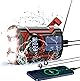 Disaster Prevention Radio, 5,000 mAh, IPX65 Waterproof Radio, Hand Crank Radio, Multi-functional Disaster Prevention Radio, Short Wave/FM/AM/Wide FM Compatible, Solar Radio, Hand Crank Charging Radio,