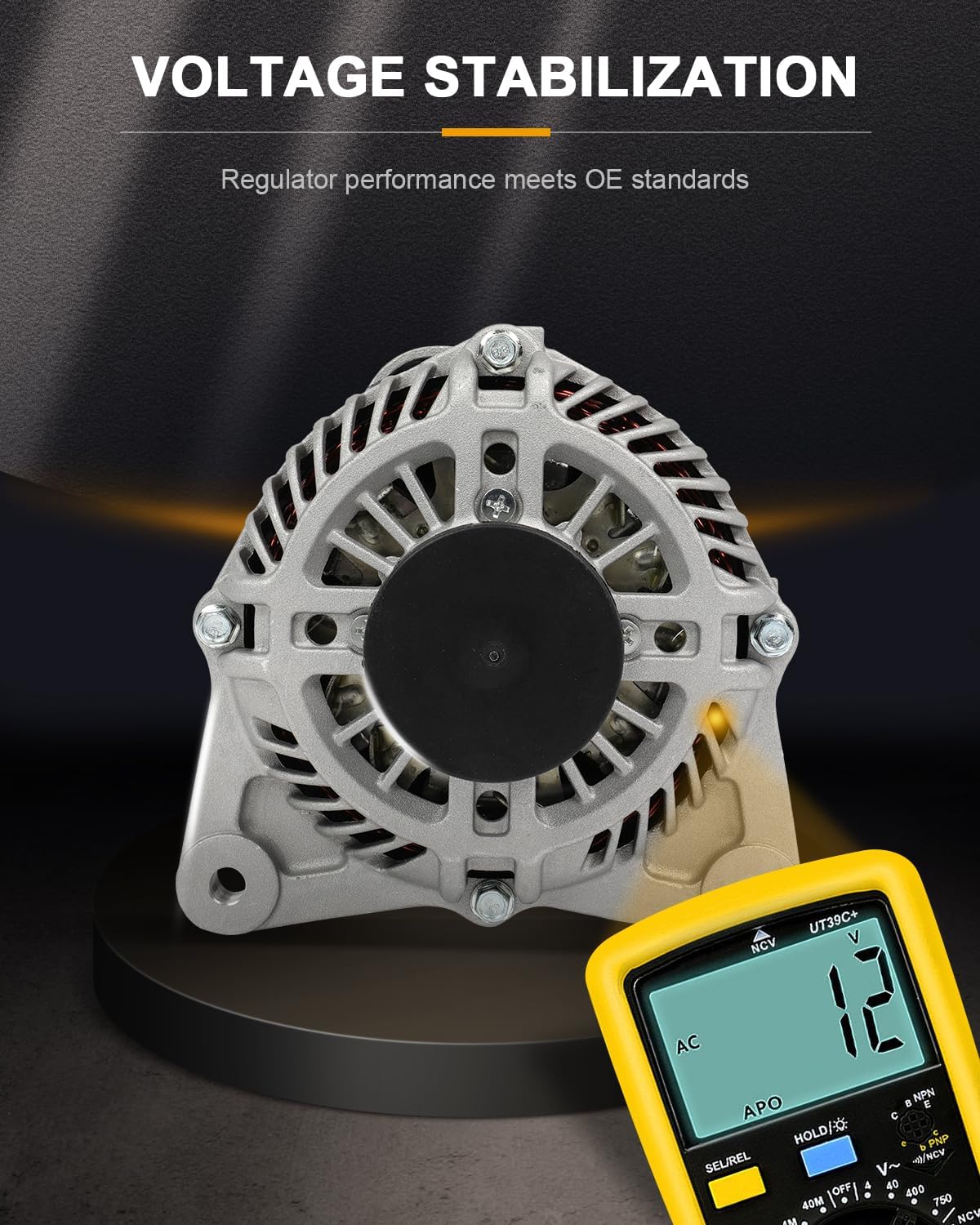 ROADFAR New Alternator Compatible for Nissan NV200 S/SV/Taxi 2.0L 2015,2010 for Nissan Sentra Luxury/Premium 2.0L,2010-2012 for Nissan Sentra Base/Custom/S/SL/SR/Emotion 2.0L, Replace 11413