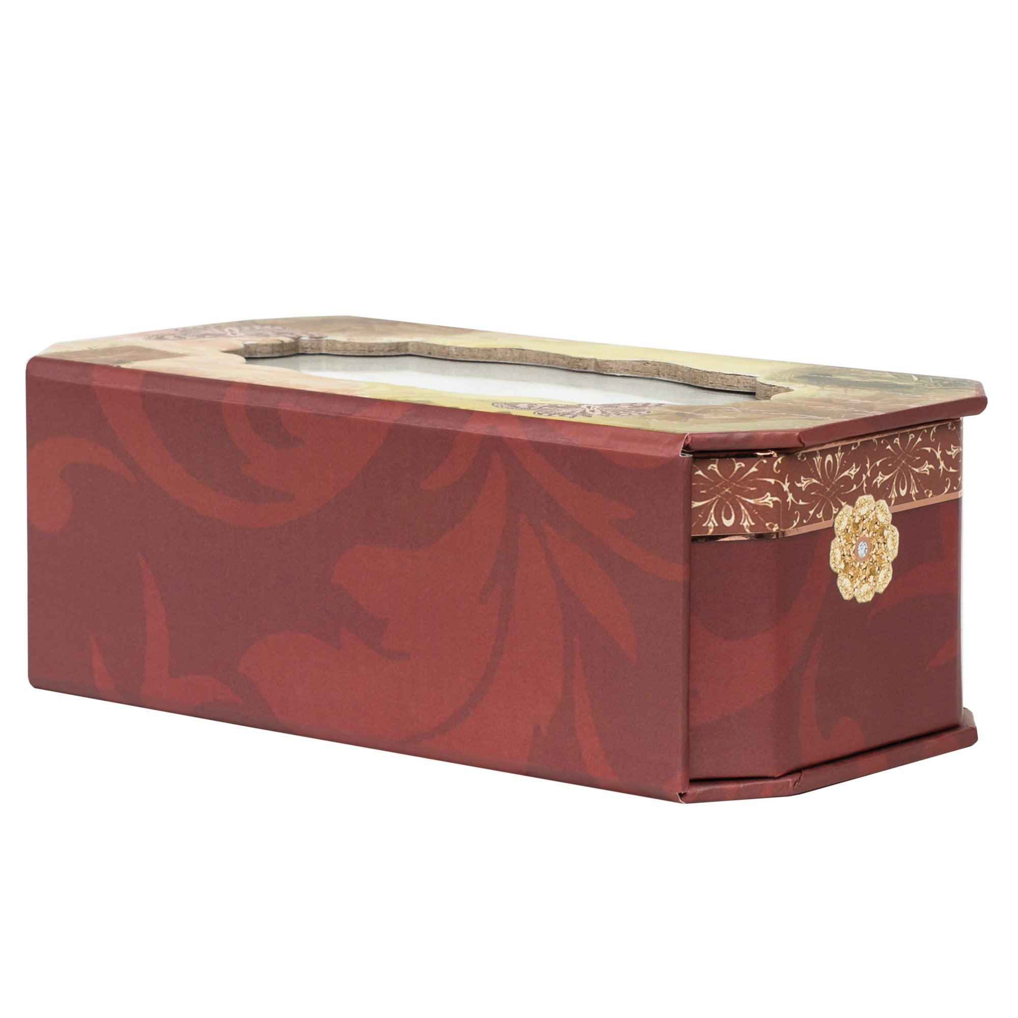 Cottage Garden Besondere Person Belle Papier Petite Musical Jewelry Box Inspirierende mit Vintage Romance Finish spielt Amazing Grace