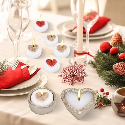 Miniatura 7 de Christmas Valentine's Day Candles Set - 13Piece Gift for Women, Advent, Birthdays, Christmas - Includes Exquisite Box- Perfect Valentine's Day