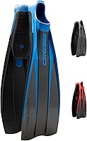 Cressi Free Frog Scuba Diving Fins - High Duty Full Foot Pocket, Below Blade for Max Thrust, Made in Italy