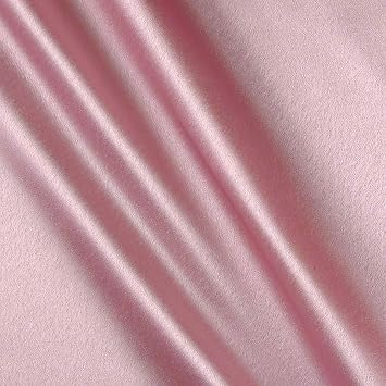 Crepe Back Satin Pink, Fabric by the Yard