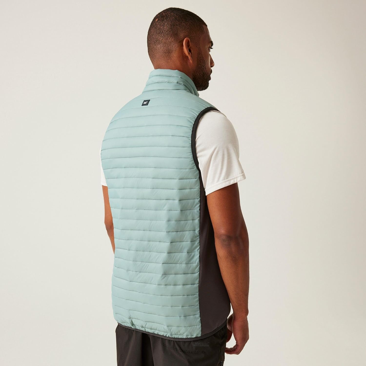 Regatta Anderson Men's Hybrid Sleeveless Vest, Glacier / Ash, M, Glacier/Ash, M