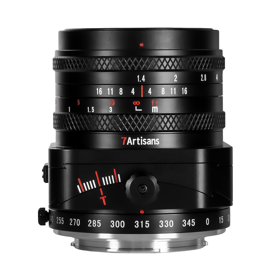 Amazon.com : 7artisans 50mm F1.4 Full Frame Tilt-Shift Prime