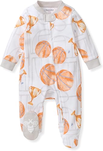 Burt’s Bees Baby 有机棉男婴连体睡衣