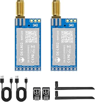 DX-LR02 LoRaWAN Communication Module 868/915MHz Supports Class A/B/C DX-LR02-868T22DN-SET-915 Mhz