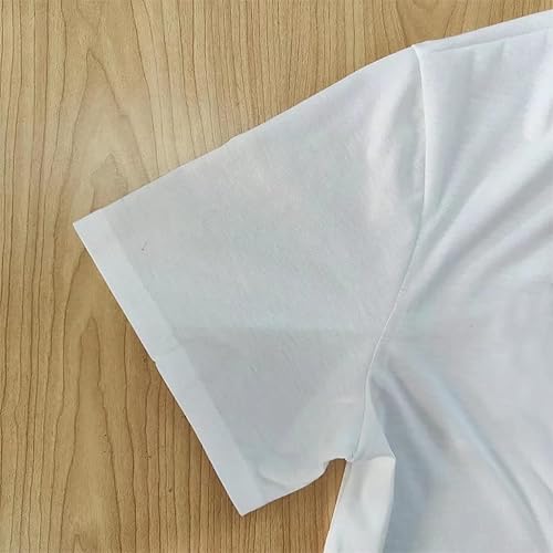 Miniatura 5 de Adogirl Conjunto de 2 piezas para mujer, manga corta, atado al frente, malla transparente, ajustado, pantalones largos