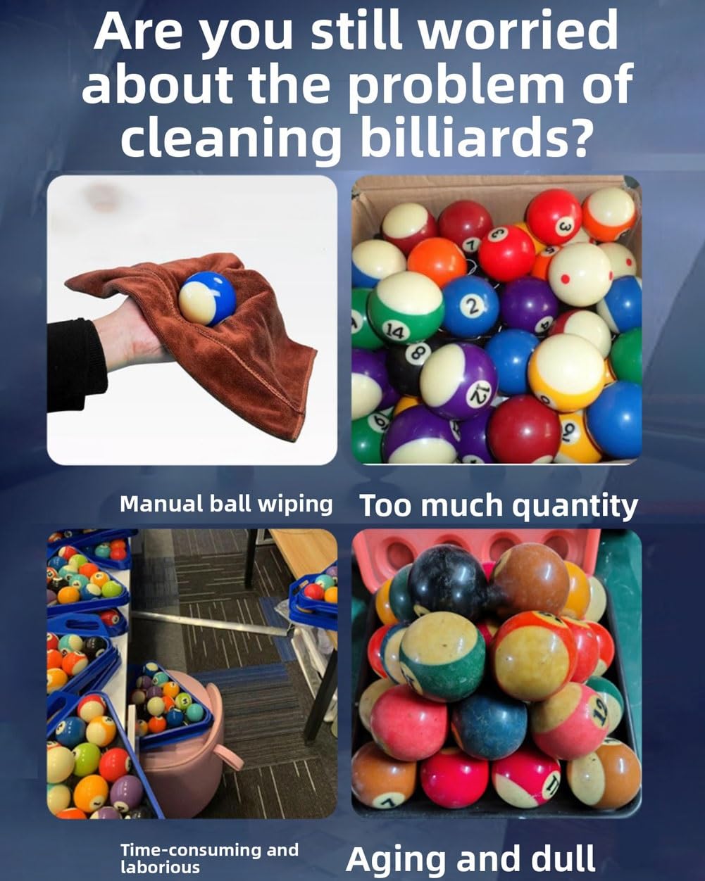 Pulidor y limpiador automático de bolas de billar, máquina de limpieza de bolas de billar con panel táctil, pulido y secado para juegos de billar y billar