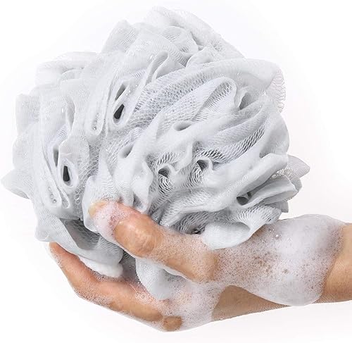 Miniatura 3 de Paquete de 4 esponjas lufa para ducha, 2.12ozpcs, varios colores