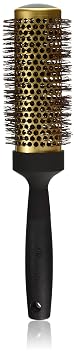 Creative Hair Brushes Gold Nano Ceramic 6 Inch Long Barrel Ion Wavy Bristles