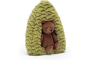 Jellycat Forest Fauna Christmas Tree Bear Plush
