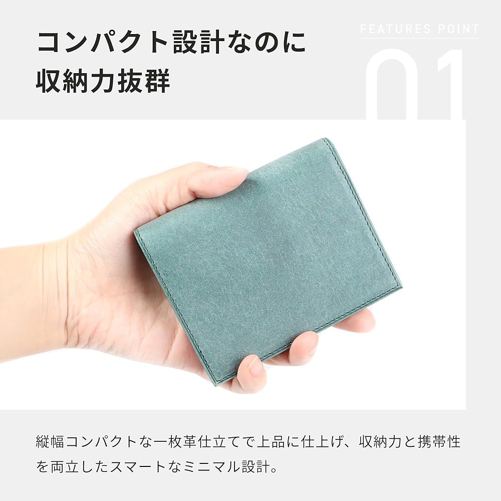 Amazon | [lemma] [レンマ] 財布 二つ折り財布 メンズ