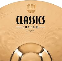 Vista 4 de Meinl - Platillo Splash de 12 pulgadas, clásicos, brillantes, fabricado en Alemania, (CC12S-B)