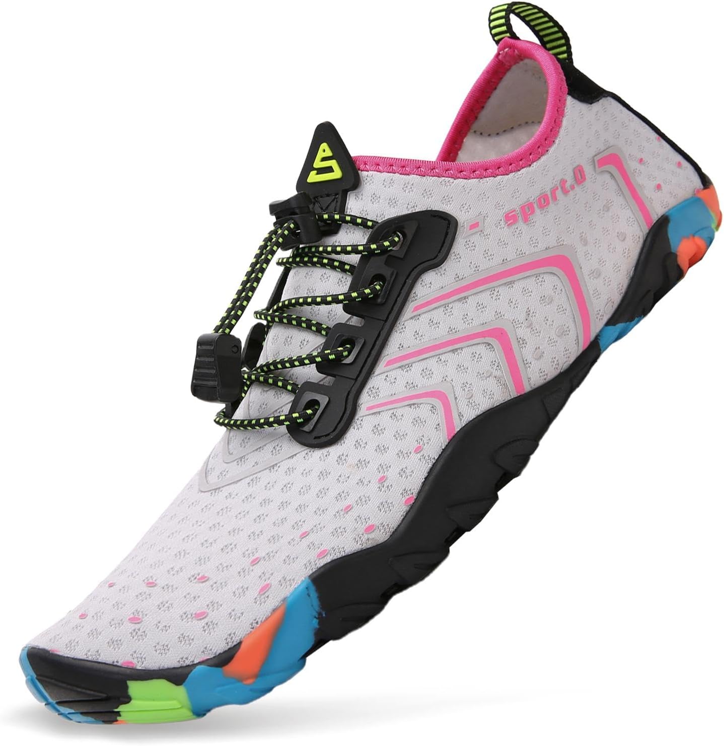 SAGUARO Quick-Dry Water Shoes for Women – Swim Shoes, Beach Shoes, Aqua Shoes with Lightweight, Breathable, Slip-Resistant Design for Pool & Outdoor Use