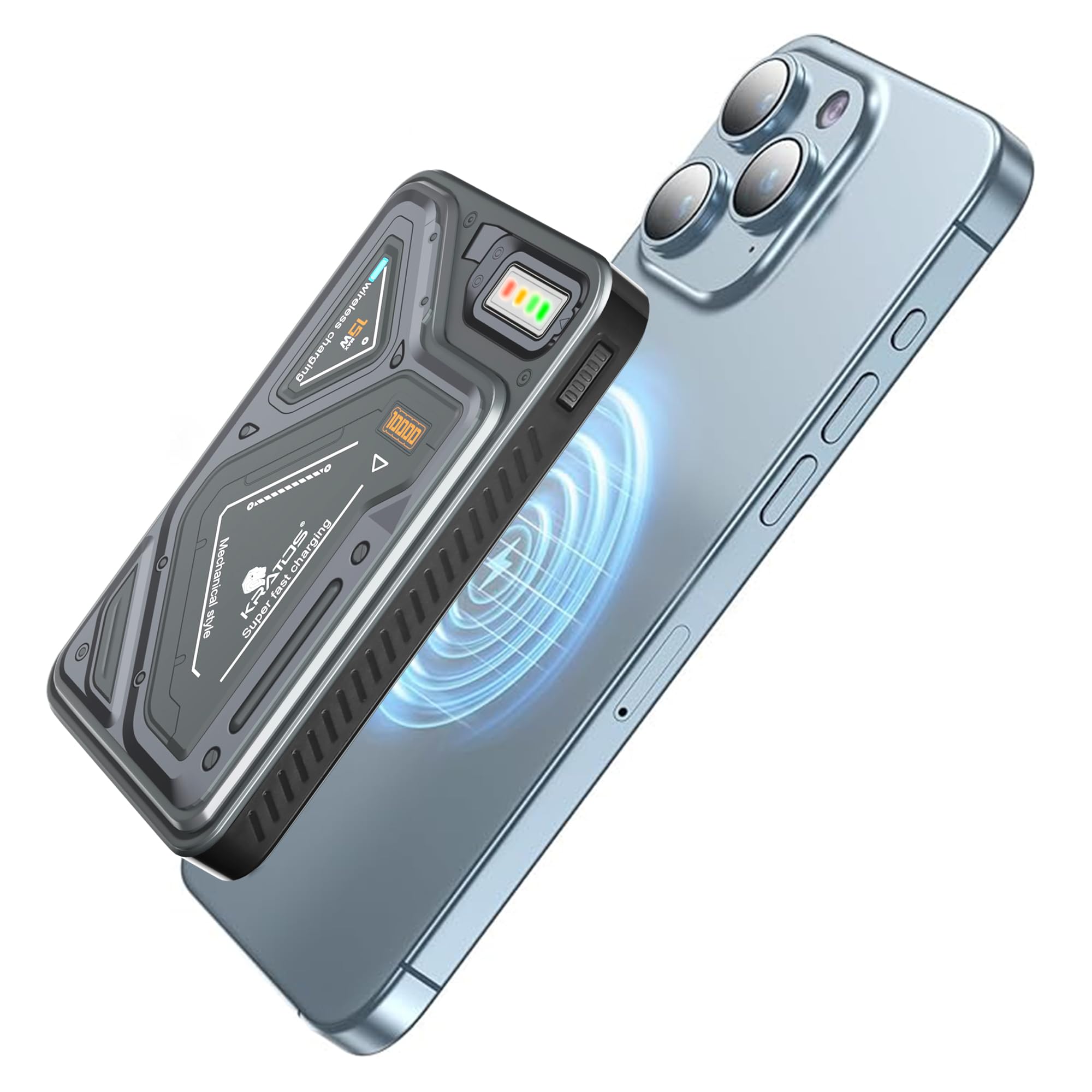 Kratos PB03 Magsafe Powerbank 10000mAh, Mechanical Design,15W