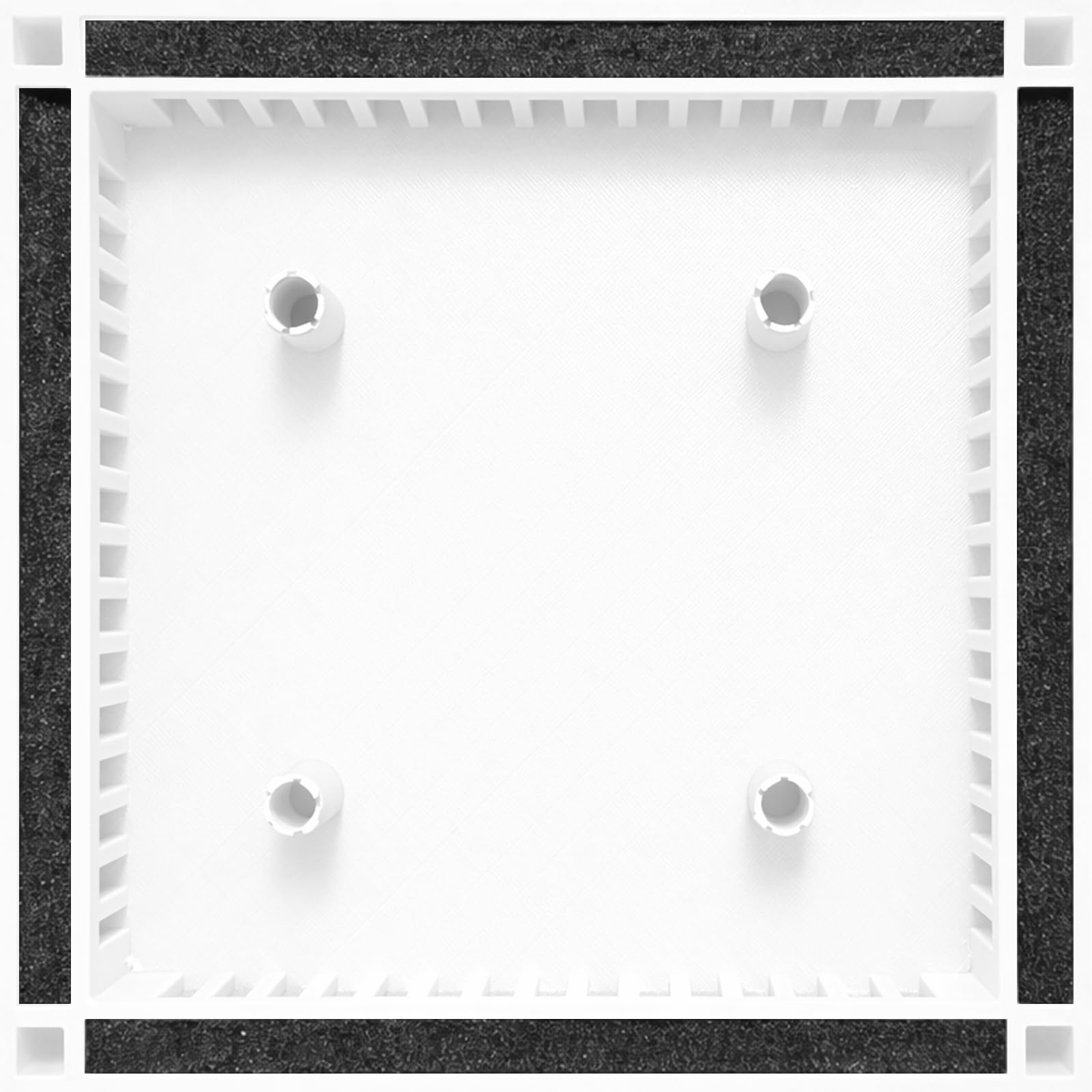 MKK Wentylator do pomieszczeń mieszkalnych, Ø 110 mm, wymienny filtr łazienkowy, wentylator wyciągowy, do łazienki, WC, kuchni, montaż ścienny (biały, Ø 110 mm, standardowy – turbo)