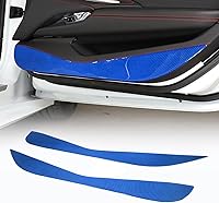 Vista 11 de Kit antipatadas de fibra de carbono real 3D suave para moldura de panel de puerta interior de automóvil, compatible con Corvette C8 Stingray Z06 Z51
