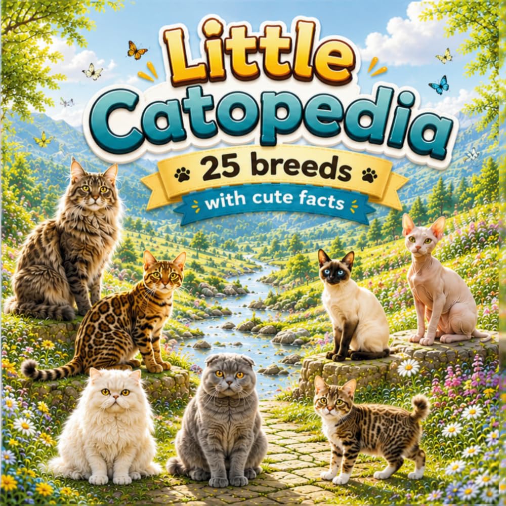 Little Catopedia 25 Breeds with cute facts