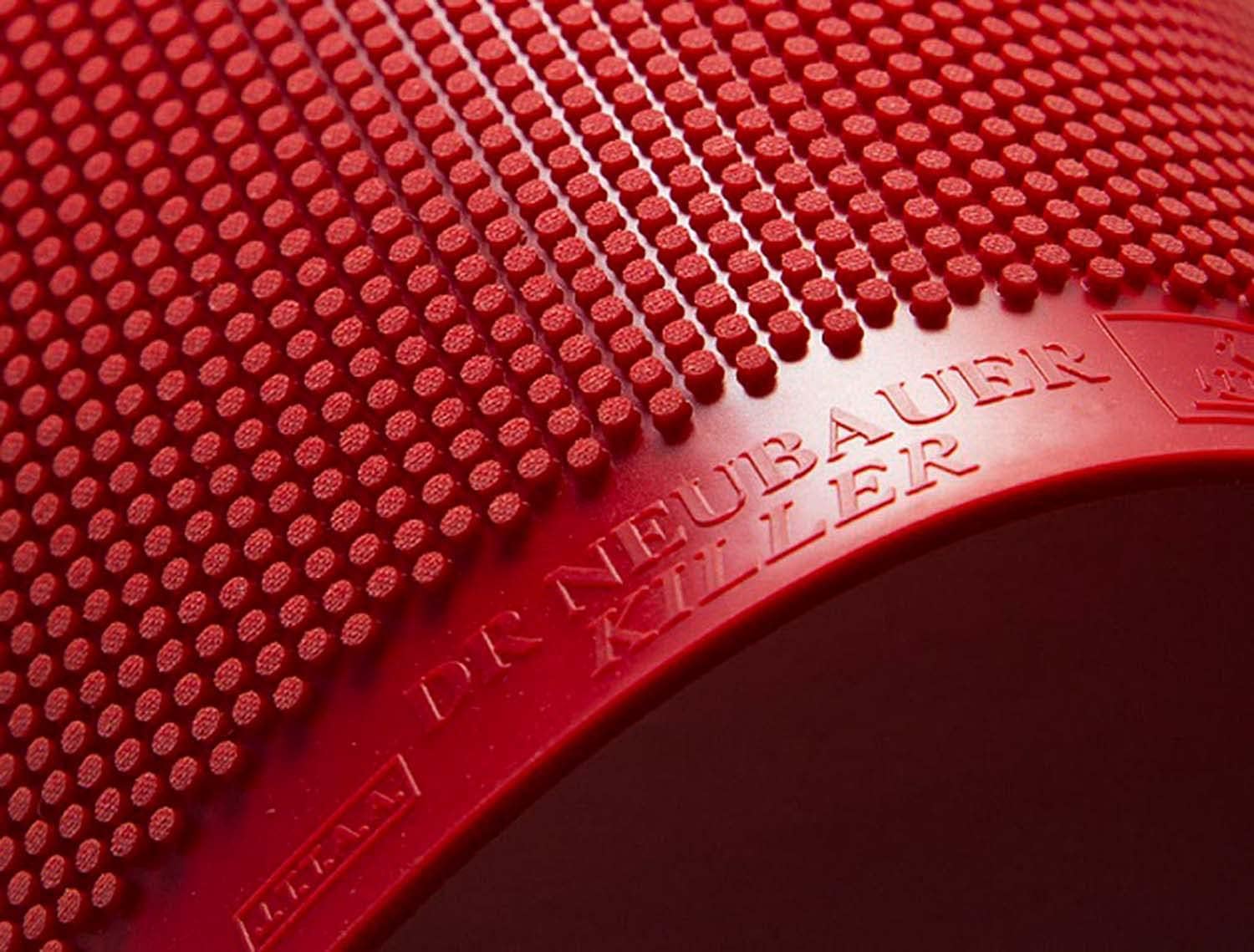 JUIC Max 1155 Table Tennis Rubber Killer Pro Dr. Neubauer Table Tennis Rubber, Red (RD)