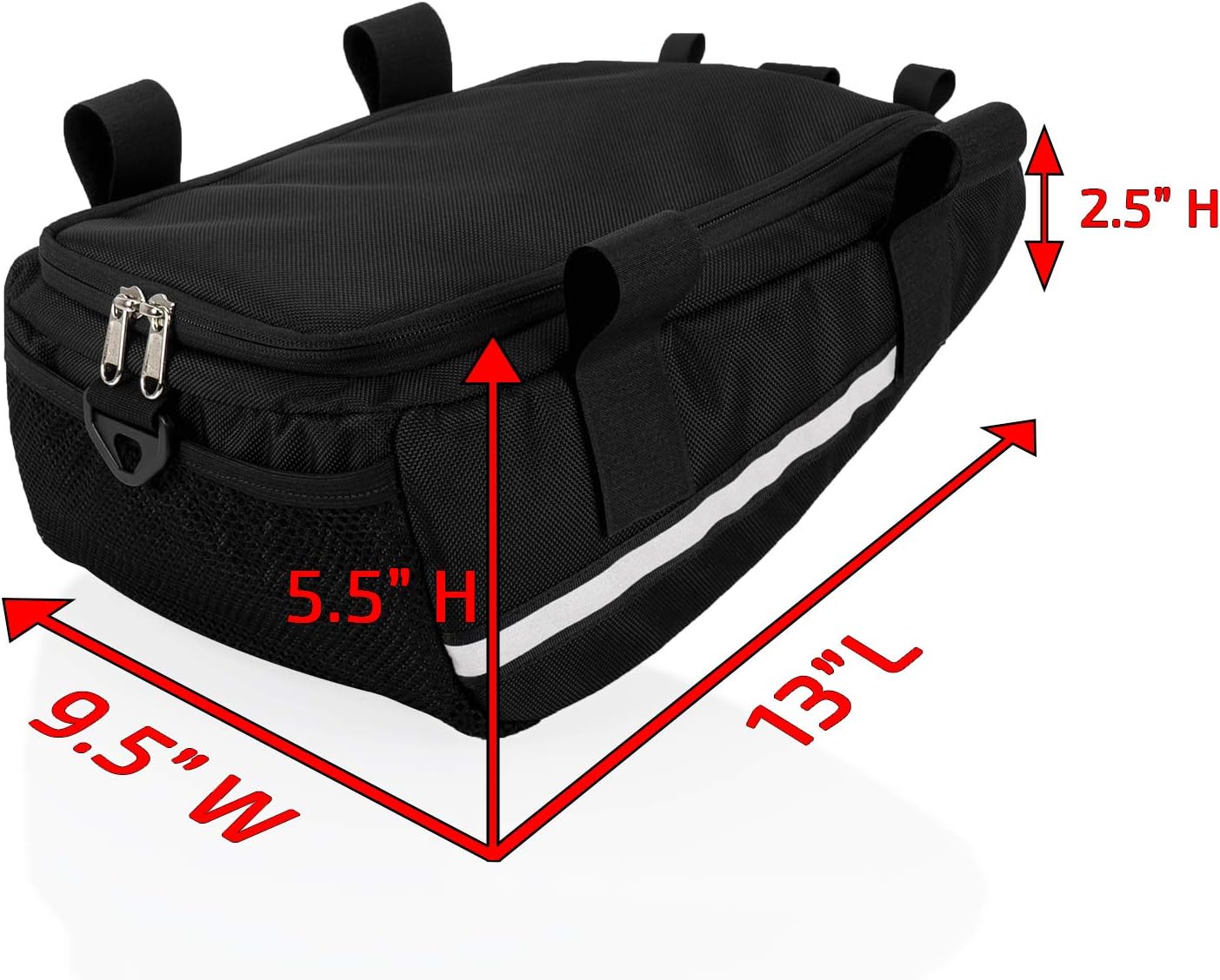 Chase Harper USA - Ruckus 5000LS Under The Seat Bag for Lowered Frames - Compatible with All Ruckus Models With Lowered Frames - Water and Tear-Resistant Ballistic Nylon – Black image 2