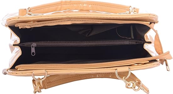 Buy Kelbin Kenellius Women's Handbag (Peach, D24) at Amazon.in